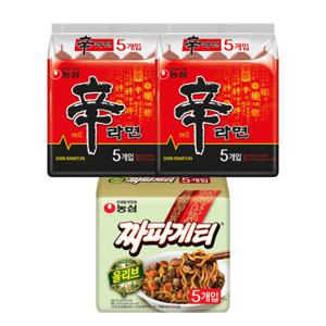 (한정수량) 신라면 10개 + 짜파게티 5개