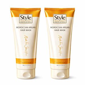모로칸 아르간 헤어마스크팩 200ml 2개 극손상 헤어케어 트리트먼트 1+1 프리미엄 셀프헤어클리닉
