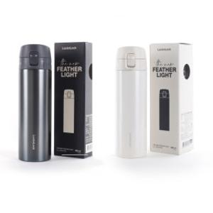 락앤락 페더라이트 텀블러 500ml 원터치 스텐 아기분유 등산 캠핑 휴대용 미니 진공 차량용 보온병 보냉병