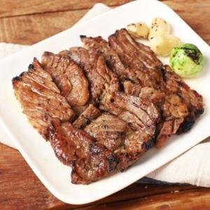 G오늘의돼지 칼집 양념 목살 왕구이 600g x 4팩 (떡갈비 증정)