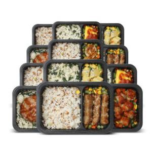 더 건강한 냉동 도시락 영양밥 6종 12팩  전자레인지 간편조리