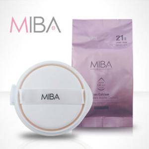 (MIBA/미바)왕쿠션/파운데이션 더블쿠션/리필/