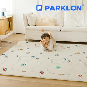라퓨어 소프트 PVC 양면 쿠션 거실 놀이방매트 슈퍼 초대형 250x140