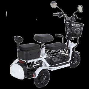 전기 삼륜 자전거 노인용 스쿠터 여성용 미니 초경량 충전