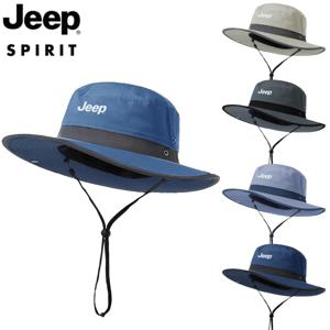 JEEP 지프 챙넓은 남자 여성 여름 버킷햇 벙거지