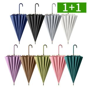 1+1 16K 튼튼한 대형 장우산 자동우산 우양산