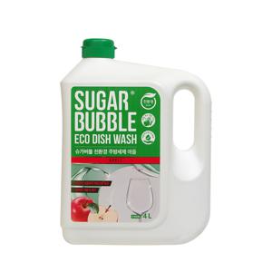 슈가버블 친환경 주방세제 애플 4L 리필