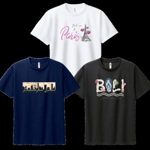 디자인 3P 꼬마별 여행 도시티 쿨론 반팔 남아 여아 아동 키즈 여름 기능성 티셔츠