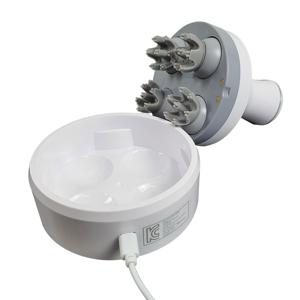 빼다 6급방수 건습양용 무선 전동 두피마사지기 샴푸브러쉬 머리 안마기