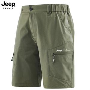 지프스피릿 JEEP SPIRIT 반바지 남자 여름 아웃핏 루즈핏 스트레이트 캐주얼 5분업 중바지 남자입니다 3018