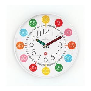 (특가) 해피아워 레인보우 펜슬 어린이 숫자공부 교육용 시계 아이방 학습용 어린이 교육용 재입고 룰루랄라