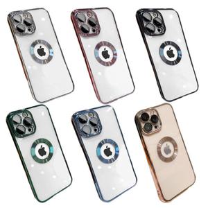 아이폰 14 시리즈 6가지 컬러 카메라 렌즈 보호 및 전기이온 도금메탈 케이스