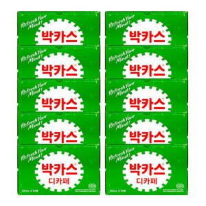 동아제약 박카스 디카페인 120ml x 100병 드링크 피로 회복 바카스 디카페