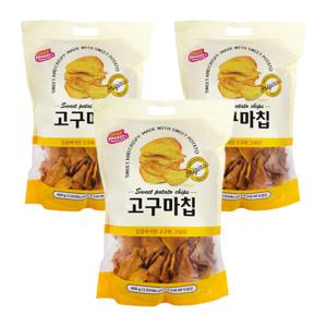 데일리포켓 달콤바삭 대용량 고구마칩 3개(400gx3개) 유치원학교교회기업관공서 간식선물