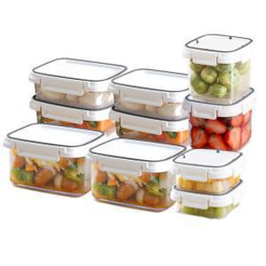 (BEST1위/400개한정) 5종+5종 스카이락 밀폐용기 10개 세트 / 항균 밀폐 반찬용기 / 깜짝쿠폰 / 반찬통