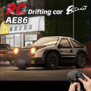 TOYOTA AE86 이니셜D 미니 드리프트 RC카 1:64 2.4G 4WD 비례제어기능