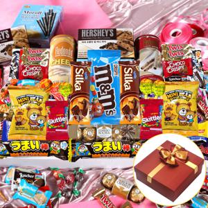 세상 맛있는 초콜릿 과자 수제리본 간식선물세트07 화이트데이 초콜릿 사탕