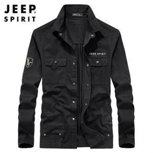 지프스피릿 JEEP SPIRIT 남성용 봄 가을 루즈핏 카고 재킷 코트 0973