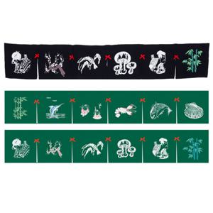 6폭 노렌 일식커튼 일식집 주방 가리개 가림막커튼