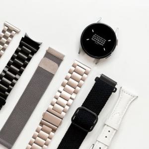 갤럭시워치 7 6 5 4 스트랩 프로 클래식 액티브2 메탈 가죽 투명 밀레니즈 스포츠루프 밴드 시계줄 케이스