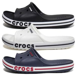 크록스 바야밴드 브루클린 슬라이드 슬리퍼 쪼리 아쿠아슈즈 지비츠