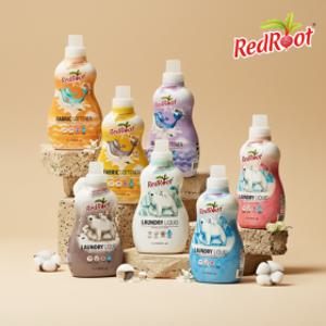 (레드루트)3+3세트 유아 아기 안심 세탁 세제 1L 3개 + 섬유유연제 1L 3개