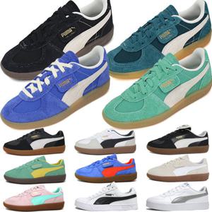푸마 팔레르모 빈티지 스웨이드 레더 와이드 남성 여성 커플 운동화 스니커즈 런닝화