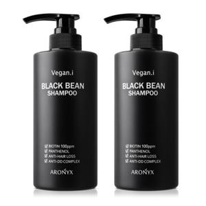 비건아이 블랙빈 샴푸 500ml 1+1/탈모기능성/비오틴
