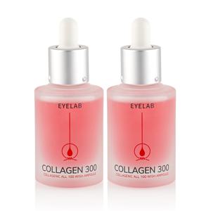 1+1 아이랩 핑크 바르는 저분자 콜라겐 탄력 앰플 30ml (주름개선 / 리프팅 / 눈가 / 입가 / 이마 / 팔자)