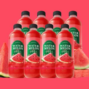 지안 베트남산 냉동수박주스 330ml 8병 HPP공법 착즙음료 (단 하루 무료배송)