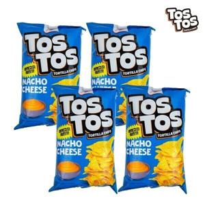 토스토스 나쵸 치즈 토르티야 칩스 145g 4개 /나쵸 나초 과자