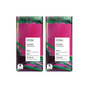 비바니 유기농 다크 헤이즐넛 초콜릿 2개
