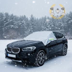 2개입 자동차 차량용 앞유리 성에방지커버 덮개 눈커버 성애방지 와이드형