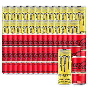 몬스터 에너지 시트라 355ml 24캔+코카콜라 제로제로 190ml 30캔