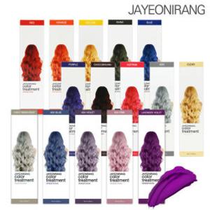 컬러 트리트먼트 염색약 60ml 15종 택1 발색최고 애쉬 카키 레드 브라운 바이올렛