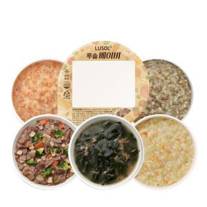 루솔 이유식 반찬 1팩 모음전 1팩 골라담기 18+2 랜덤 증정 (예약배송)