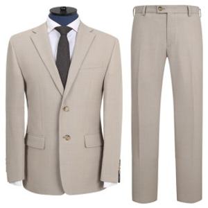 지이크 S/S 럭셔리 에크루 베이지 다이나믹 수트 PIJ2073