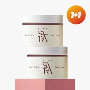 1+1 타임사라 안티에이징 스네일 달팽이 영양 크림 100ml