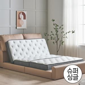 프리모 3단 접이식 포켓5회전 독립스프링 롤팩 침대 꺼짐없는 토퍼 쇼파 매트리스PR295 캐나다 명품 매트리