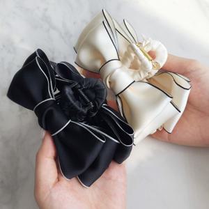 로맨틱 리본 헤어핀 대왕 집게핀 강한 고정력 무료배송