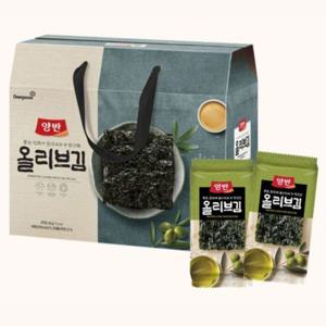 2026 추석 동원선물세트 올리브 김 식탁 케이스 96g(24P4g) 3세트 쇼핑백포함 당일출고