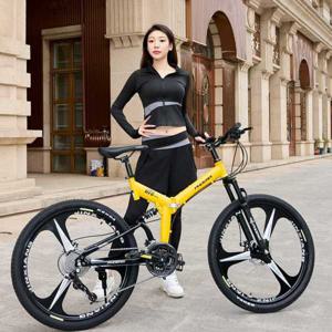 접이식자전거 오프로드 여성 패션 자전거 가변 속도 2만원 상당 사은품 무료 증정(자전거 용품팩)