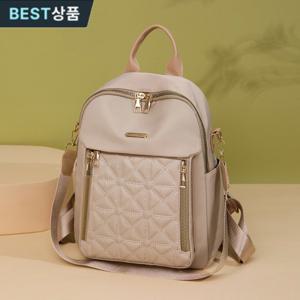 신품 초경량 여성 퀼팅백팩 명품 가벼운 직장인 대학생 어머니 방수백팩 대용량 방수 백팩 데일리 여행용