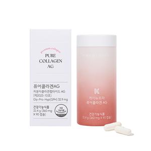 케이뉴트라 퓨어 콜라겐AG 미니 캡슐콜라겐(360mg 90캡슐)3개
