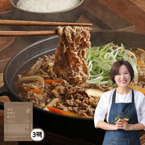 1+1+1 박미선의 국내산 등심불고기 뚝배기불고기 500g x 3팩 당일배송 100% 국내산 소고기 뚝불