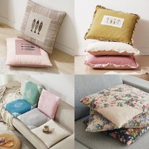 북유럽 고급 방석 사무실 학교 의자 쇼파방석 솜포함