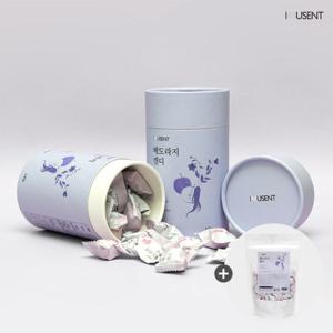 이뮤젠트 배도라지캔디 35개입 지관통+60개입 파우치 한개 더 / 환절기 프로폴리스 캔디
