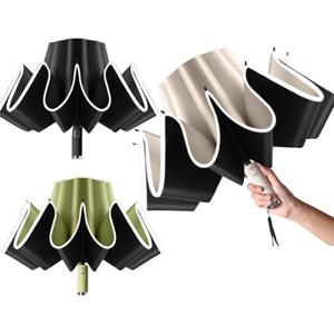 튼튼한 거꾸로 3단 자동 우산 UV 차단 암막 우양산 대형 장우산 OUB-DMUB01