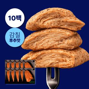 단백질 30g 프리하닭 블랙페퍼 100g (10팩) 단백질 30G 함량 운동용 저당저염 닭가슴살