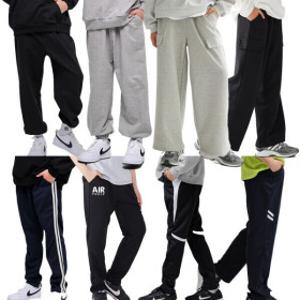 (봄신상) 점프키즈 초등 남아 주니어바지 트레이닝 조거팬츠 와이드바지 통바지   3개이상 구매 시 할인
